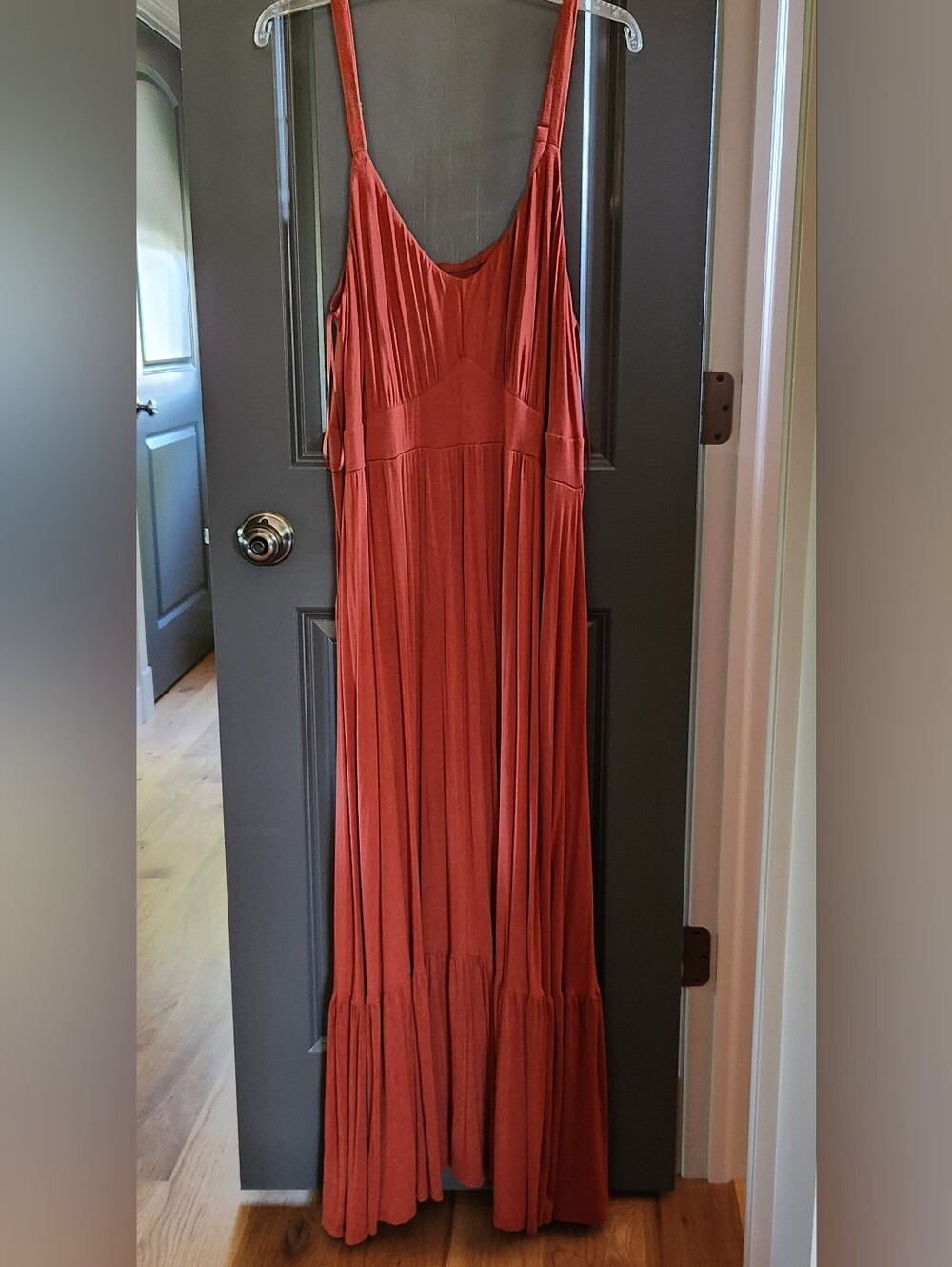 Torrid Rust-Colored Sleeveless Maxi Dress Size 3